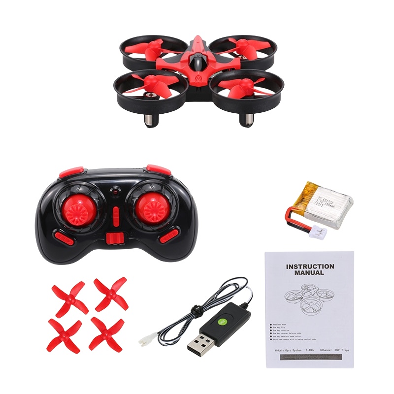Eachine Drone E010 - Mini 2.4G 4CH 4 Eksenli Gyro