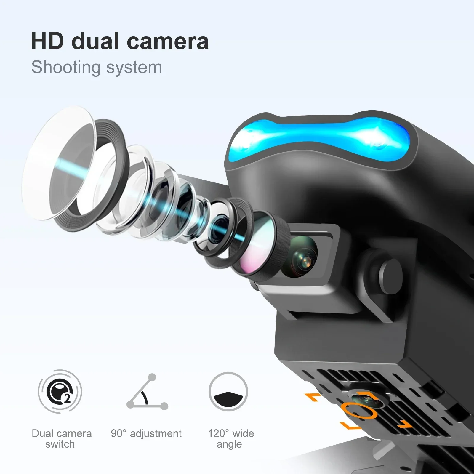 Yeni E99 Pro HD 4K Drone Çift  - Rc Helicopter Electric incelemesi ve fiyatı