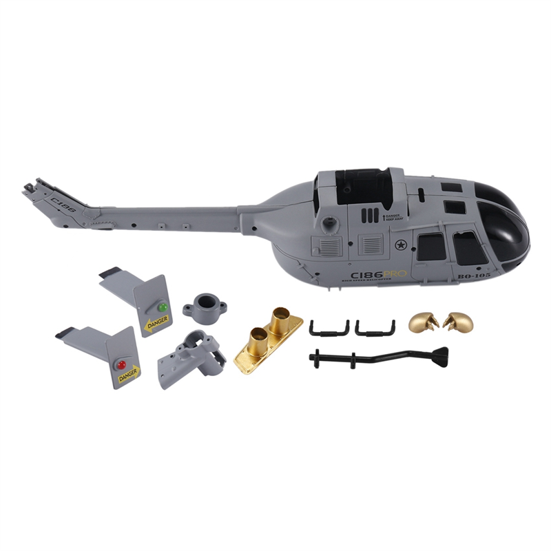 C186 C-186 Pro kabuk yatak ört - Rc Helicopter Coaxial incelemesi ve fiyatı